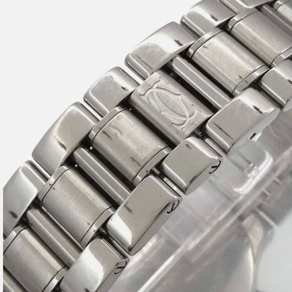 Cartier Mens 44mm Chronoscaph Quartz Black Dial Watch - Picture 6 of 6